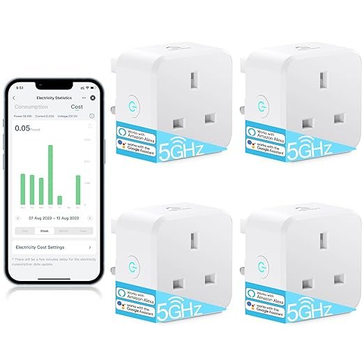 EIGHTREE 5GHz Smart Plug with Energy Monitoring