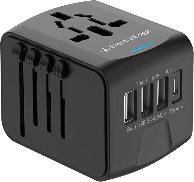 ElectroEdge Universal Travel Adapter
