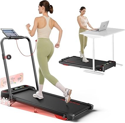 HomeTro 4 in 1 Folding Treadmill