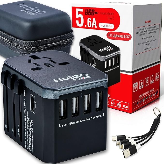 HulGO Volt Universal Travel Adapter