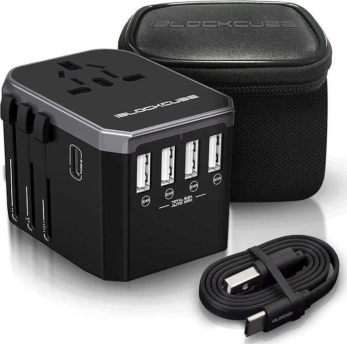 iBlockCube® Universal Travel Adapter